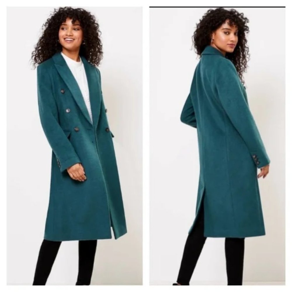 Beautiful Green Wool Coat